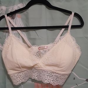 Altar'd State Intimates Ivory and Lace Bandeau Bra ***LOWEST PRICE***